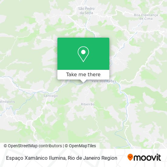 Espaço Xamânico Ilumina map