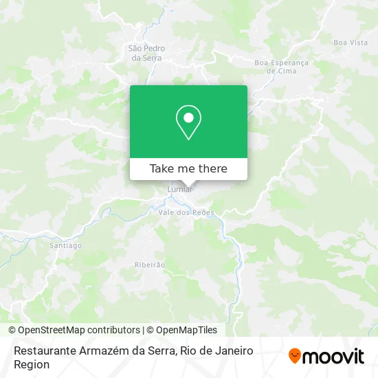 Restaurante Armazém da Serra map