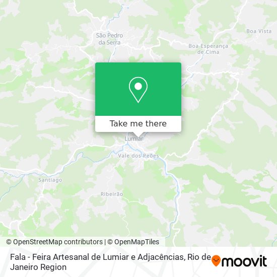 Fala - Feira Artesanal de Lumiar e Adjacências map