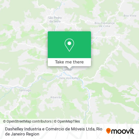 Dashelley Industria e Comércio de Móveis Ltda map