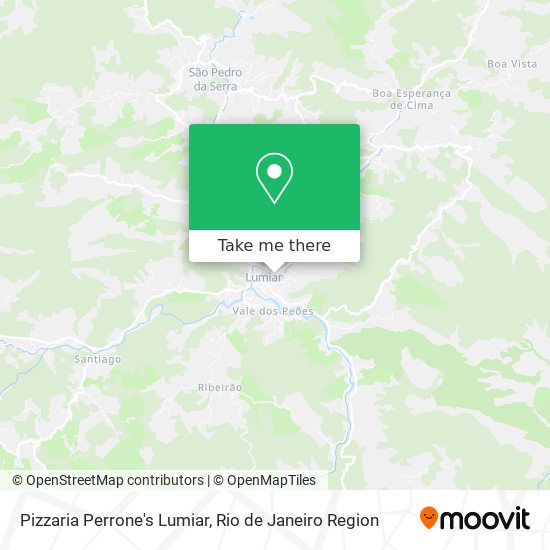 Pizzaria Perrone's Lumiar map