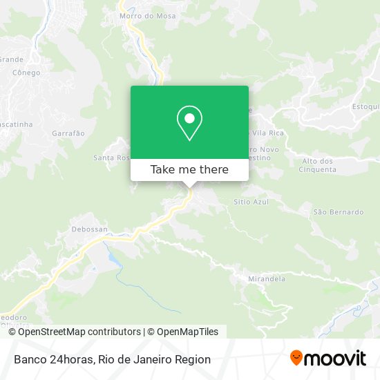 Banco 24horas map