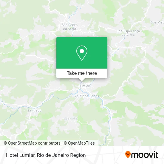 Hotel Lumiar map