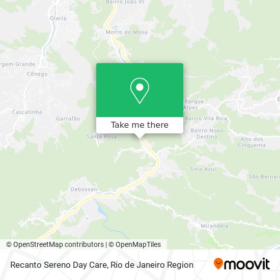 Recanto Sereno Day Care map
