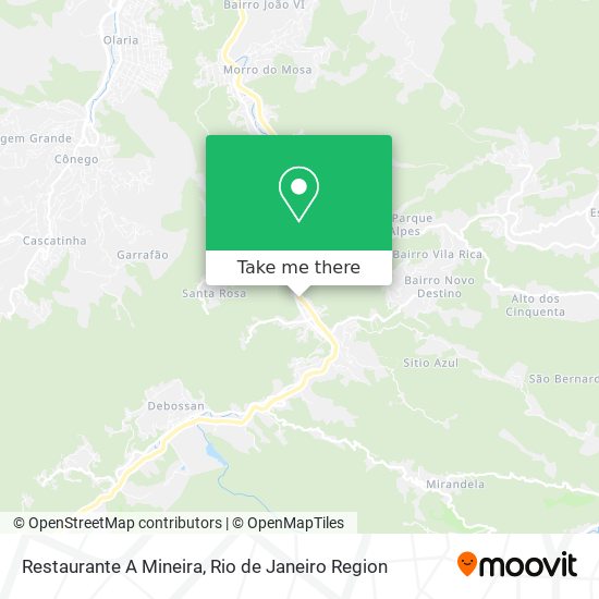 Restaurante A Mineira map
