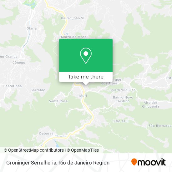 Gröninger Serralheria map