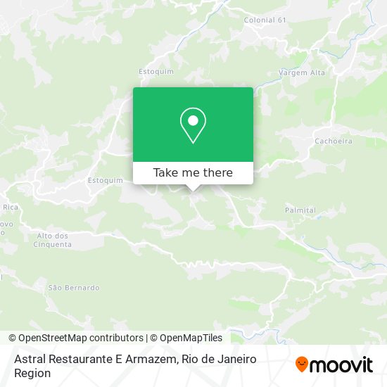 Astral Restaurante E Armazem map