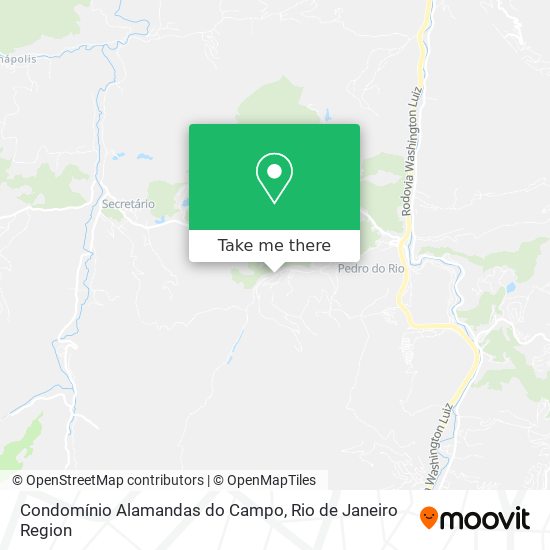 Condomínio Alamandas do Campo map