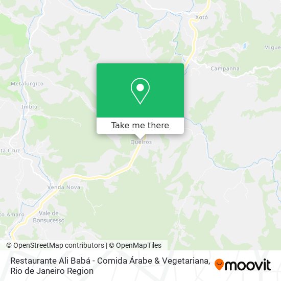 Restaurante Ali Babá - Comida Árabe & Vegetariana map