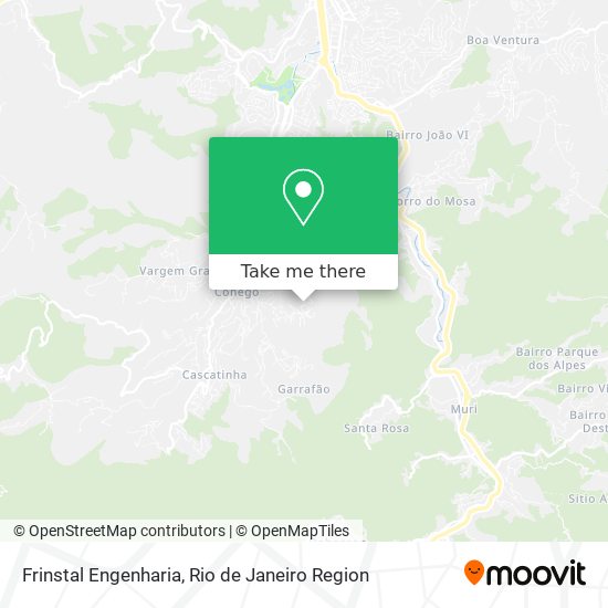 Frinstal Engenharia map