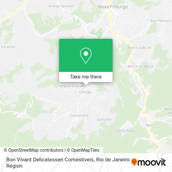 Bon Vivant Delicatessen Comestiveis map
