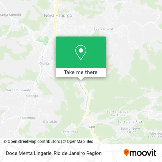 Doce Menta Lingerie map
