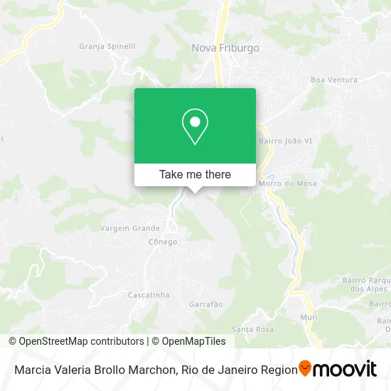 Marcia Valeria Brollo Marchon map