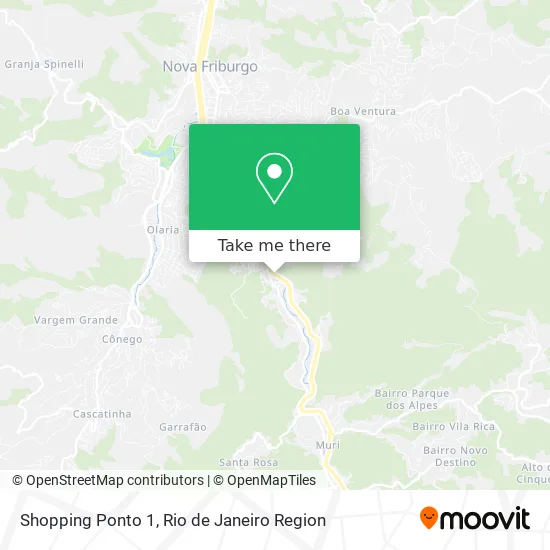 Shopping Ponto 1 map