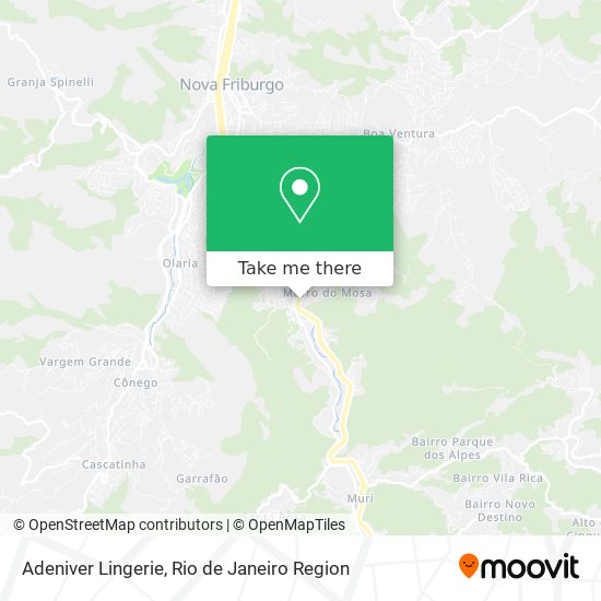Adeniver Lingerie map