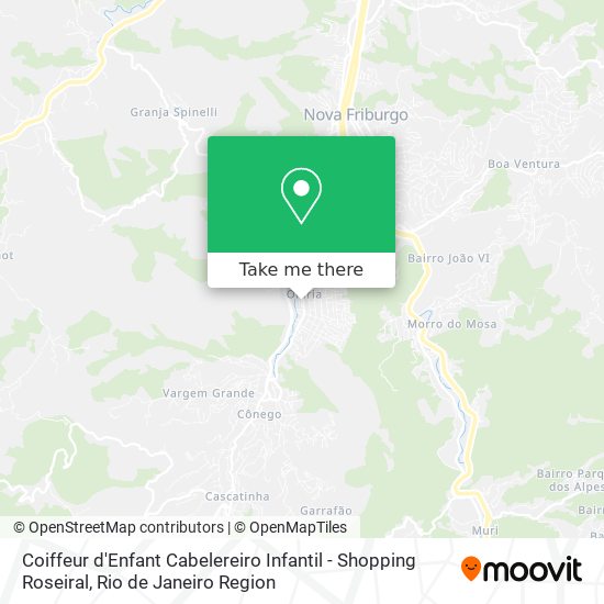 Coiffeur d'Enfant Cabelereiro Infantil - Shopping Roseiral map