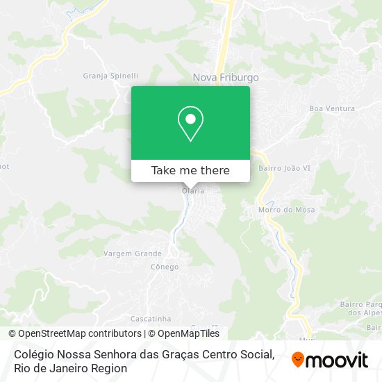 Colégio Nossa Senhora das Graças Centro Social map