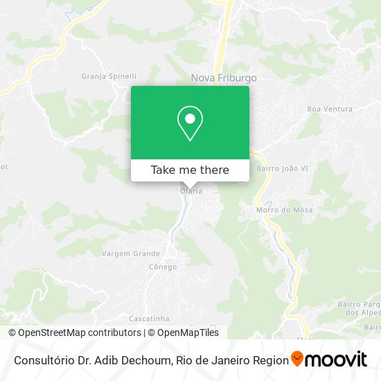 Consultório Dr. Adib Dechoum map