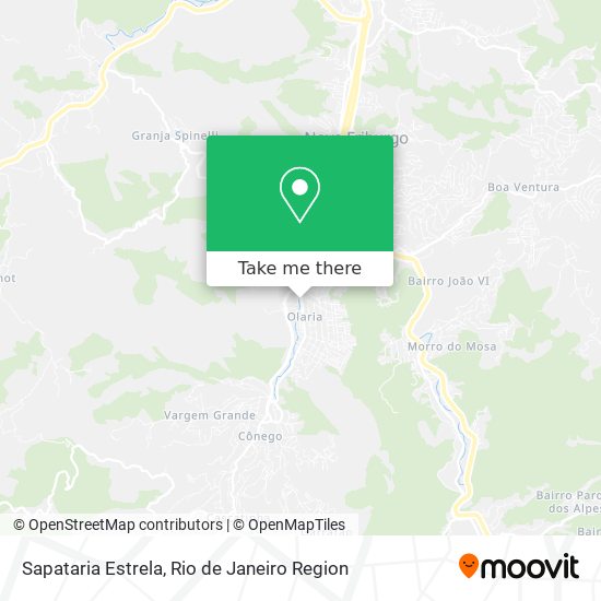 Sapataria Estrela map