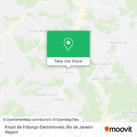 Knust de Friburgo Eletromoveis map