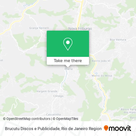 Brucutu Discos e Publicidade map