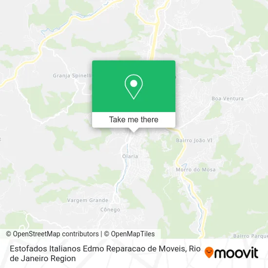 Estofados Italianos Edmo Reparacao de Moveis map