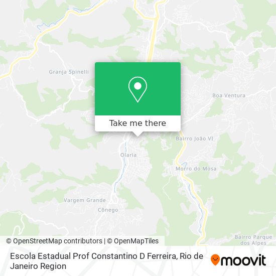 Escola Estadual Prof Constantino D Ferreira map
