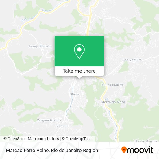 Marcão Ferro Velho map