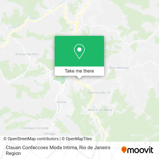 Clauan Confeccoes Moda Intima map