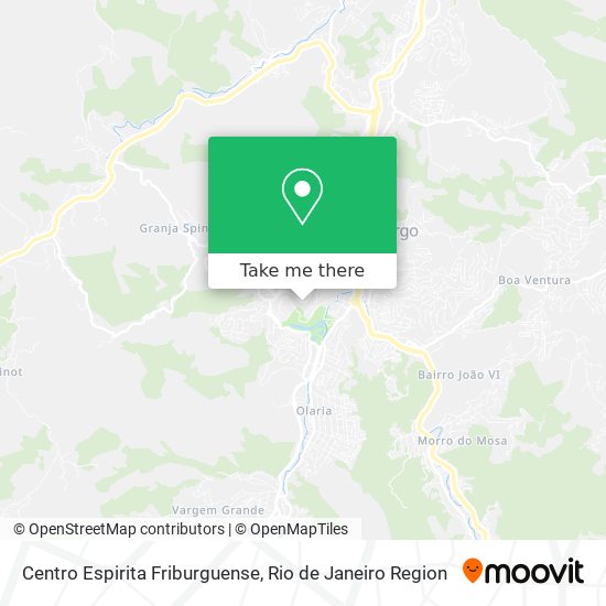 Centro Espirita Friburguense map