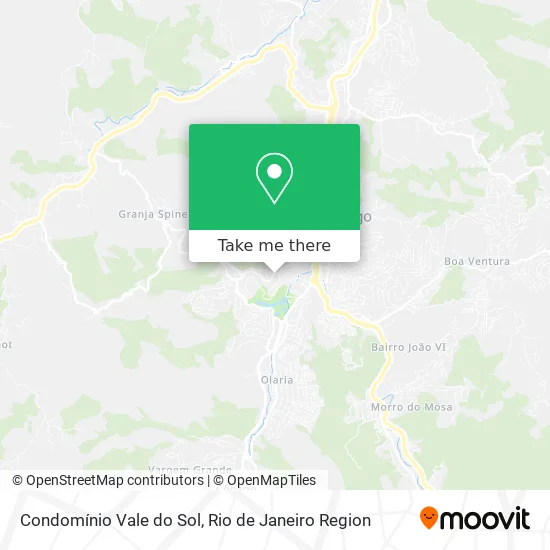 Condomínio Vale do Sol map