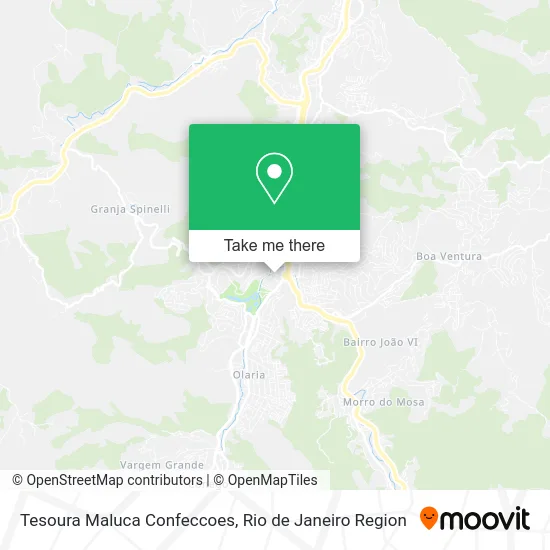 Tesoura Maluca Confeccoes map