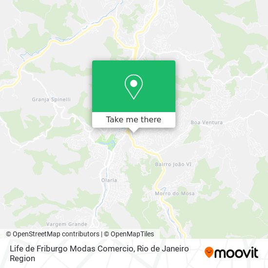 Life de Friburgo Modas Comercio map
