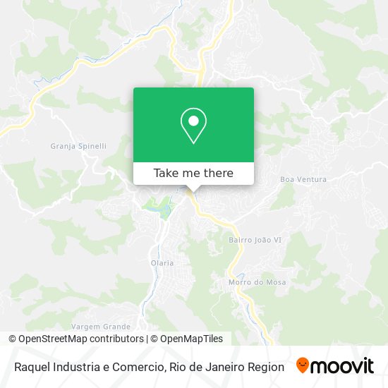 Raquel Industria e Comercio map