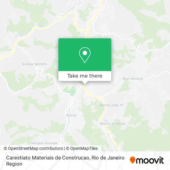 Carestiato Materiais de Construcao map
