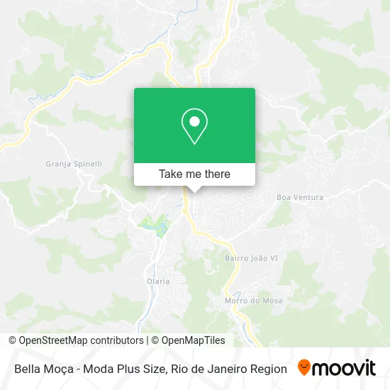 Bella Moça - Moda Plus Size map