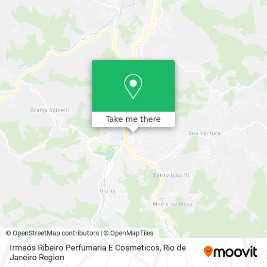 Irmaos Ribeiro Perfumaria E Cosmeticos map