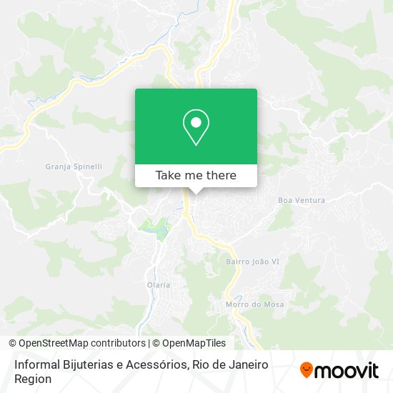 Mapa Informal Bijuterias e Acessórios