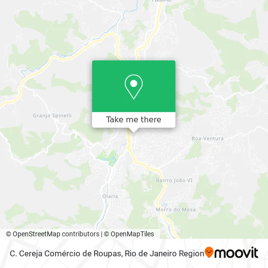 C. Cereja Comércio de Roupas map