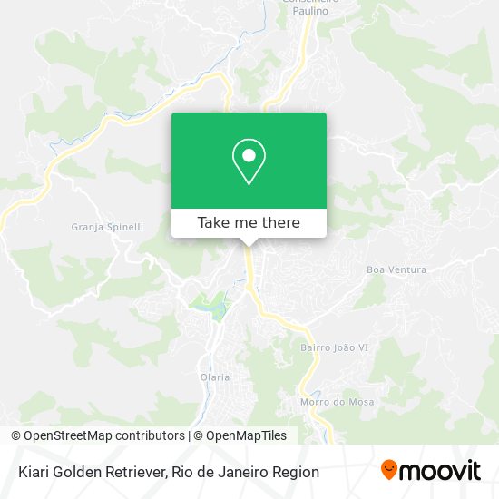Kiari Golden Retriever map