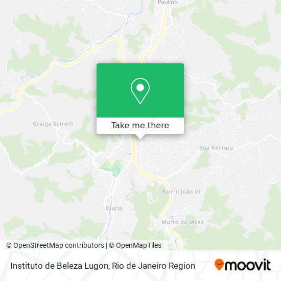 Instituto de Beleza Lugon map