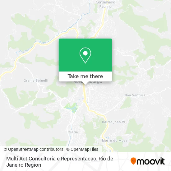 Multi Act Consultoria e Representacao map