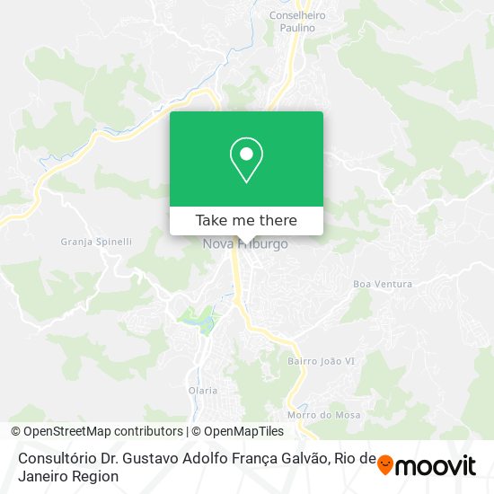 Consultório Dr. Gustavo Adolfo França Galvão map