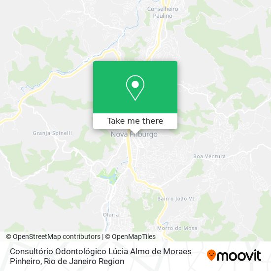 Consultório Odontológico Lúcia Almo de Moraes Pinheiro map