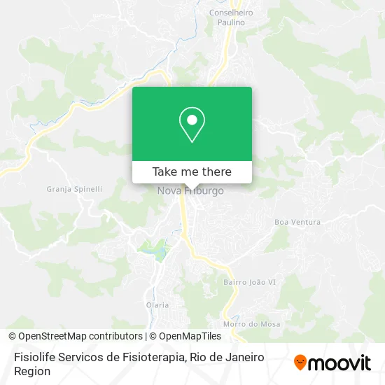 Fisiolife Servicos de Fisioterapia map