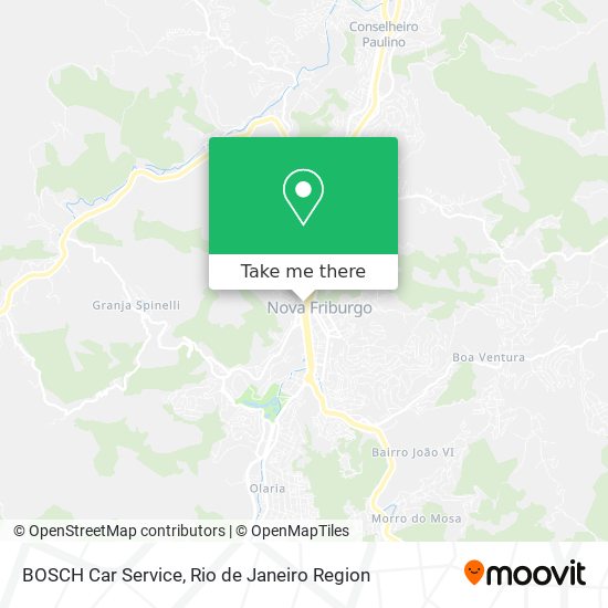 BOSCH Car Service map