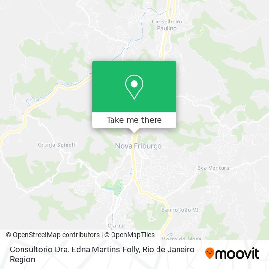 Consultório Dra. Edna Martins Folly map
