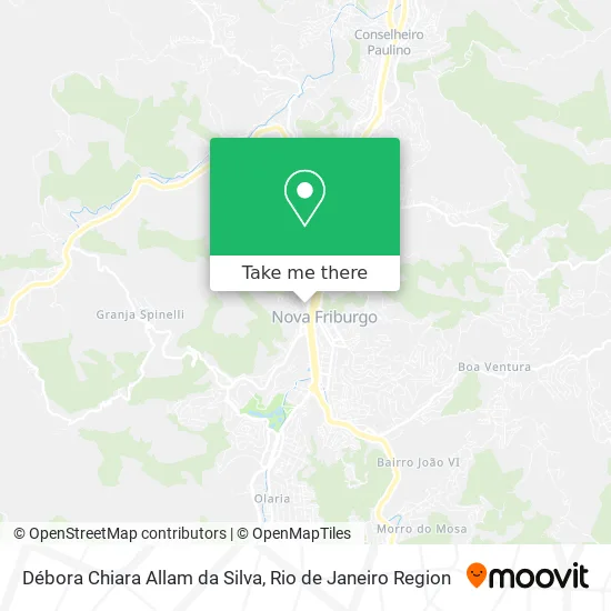 Débora Chiara Allam da Silva map
