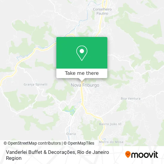 Vanderlei Buffet & Decorações map