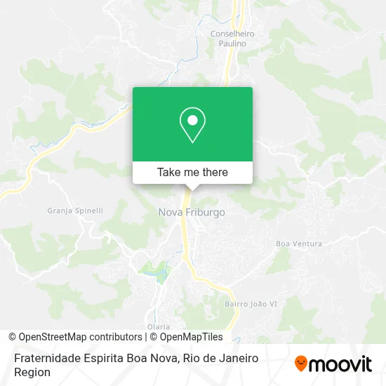 Fraternidade Espirita Boa Nova map